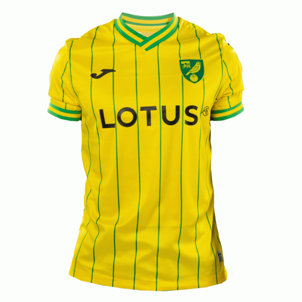 Norwich City Home Soccer Jersey 2022/23